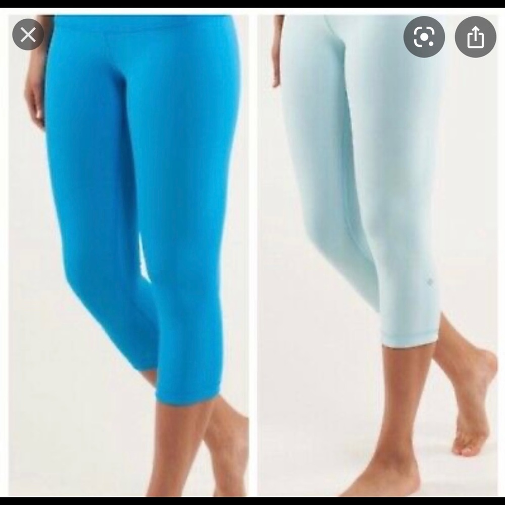 lululemon reversible crop leggings